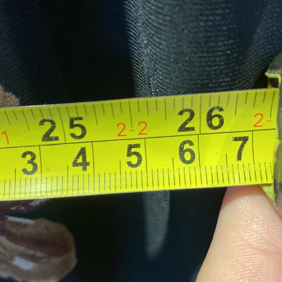 Tommy Hilfiger - tan and black floral dress - 3/4 length sleeve - size 18w - Picture 8 of 8